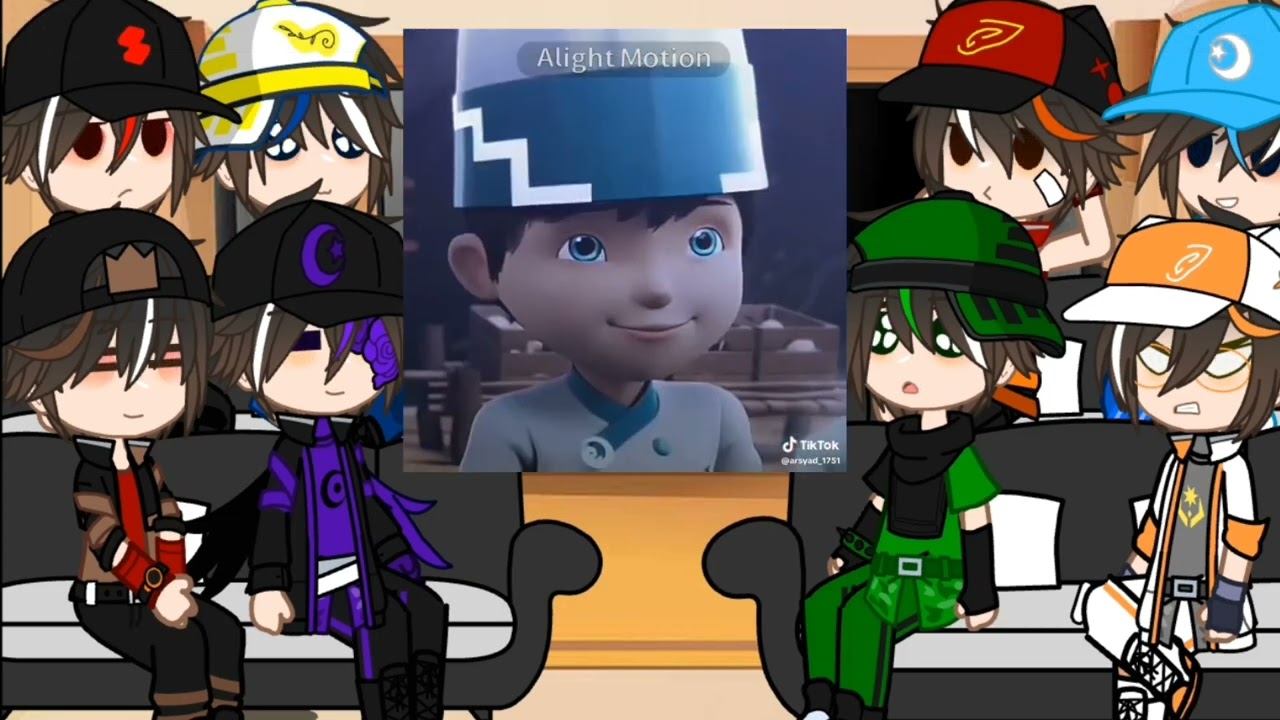 || Boel Reaction too random + Lunar || BoBoiBoy 🍊🟠