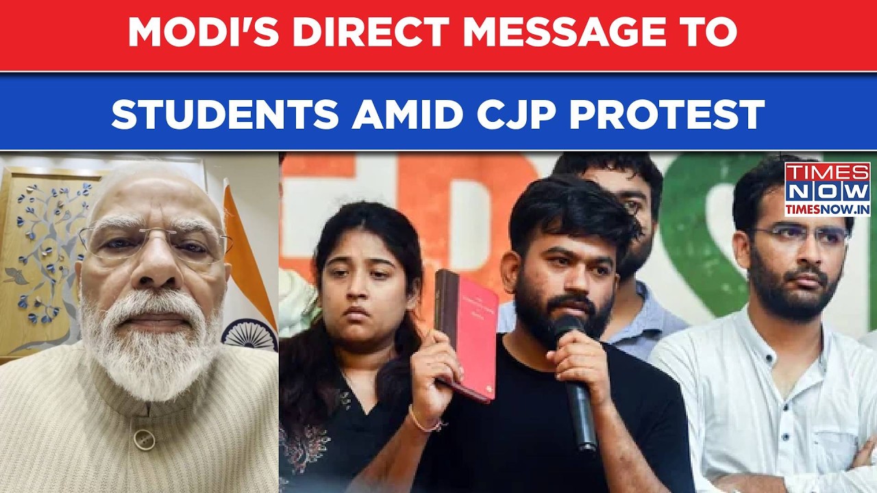 Modi's Direct Message For Students Amid CJP Stir: 'More Strict Actions Against Paper Leaks Coming..'