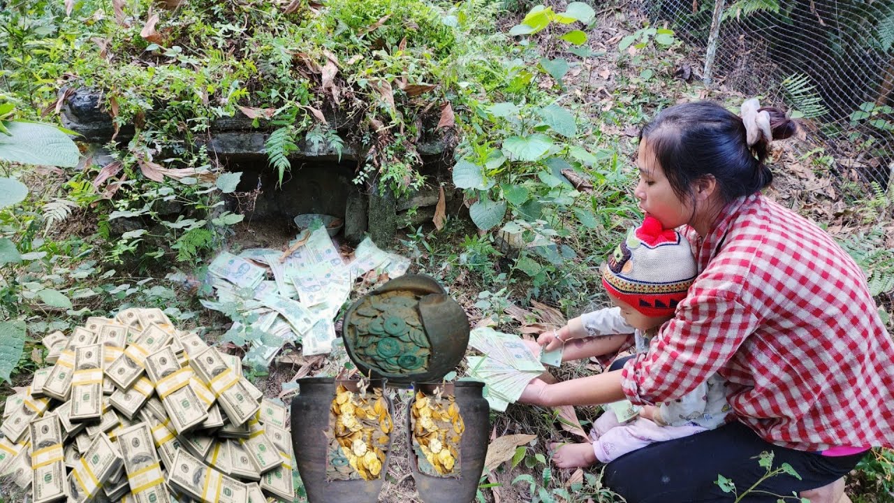 A single mother was surprised to find $2.8 million in a potato pit.