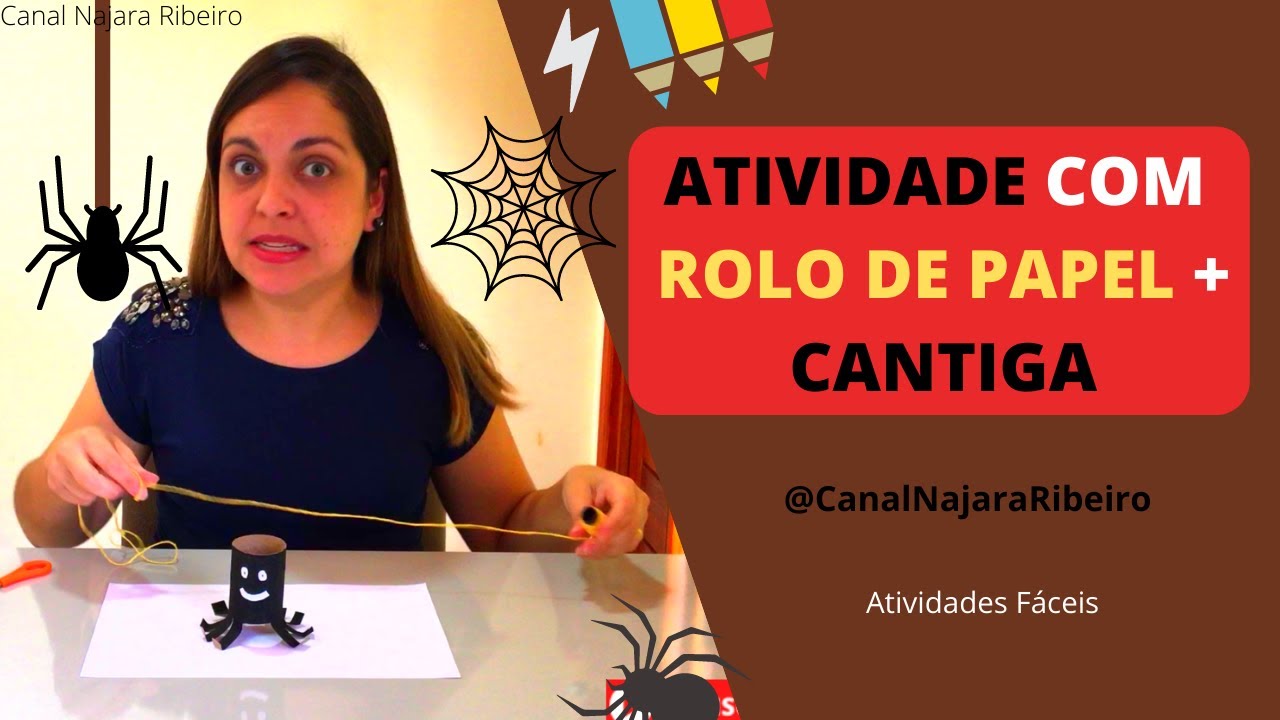 Atividade com Rolo de Papel