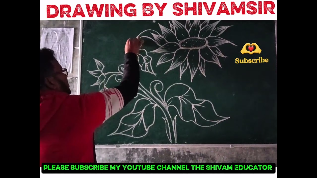 Sunflower 🌻 एक दम सरल तरीके से 