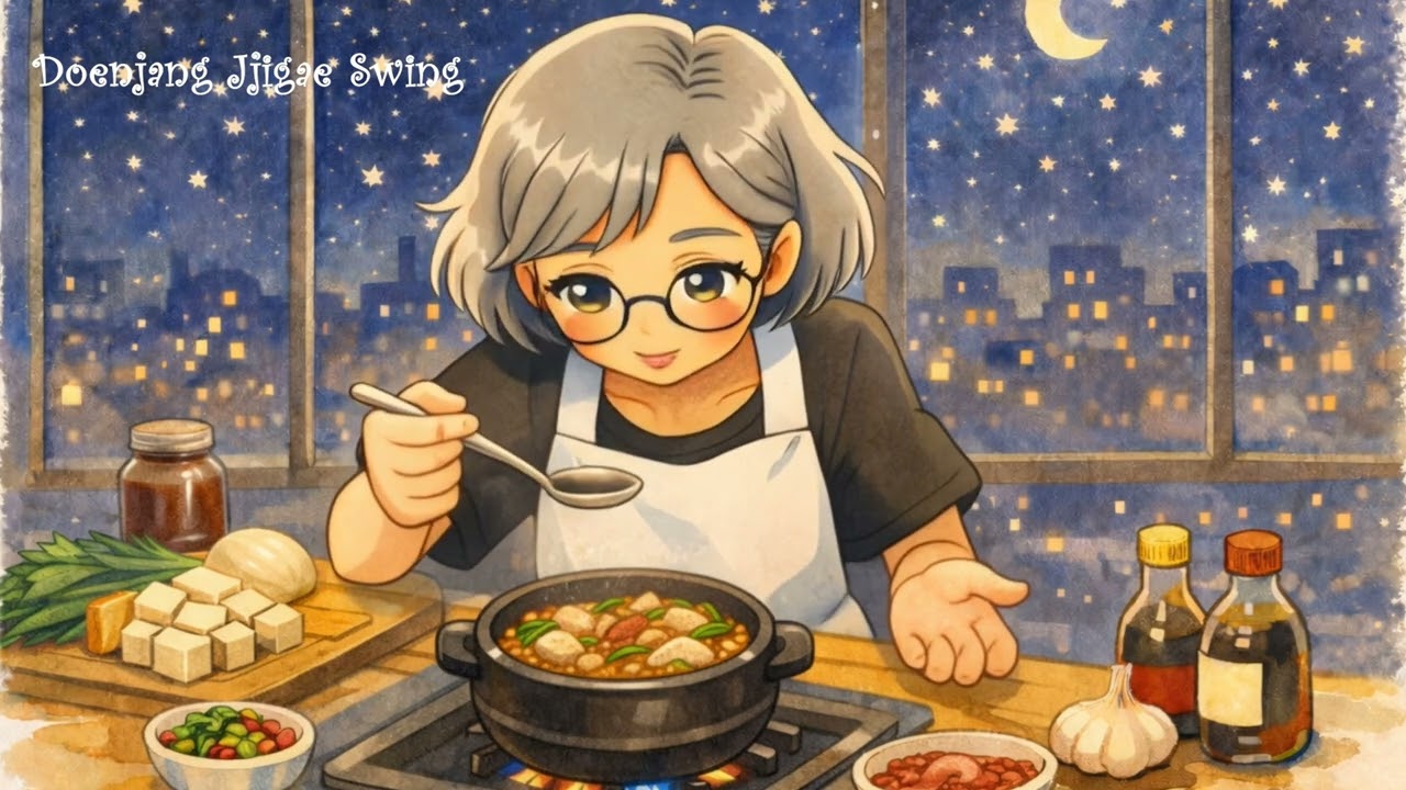 Korean Kitchen Jazz | Doenjang Jjigae Swing
