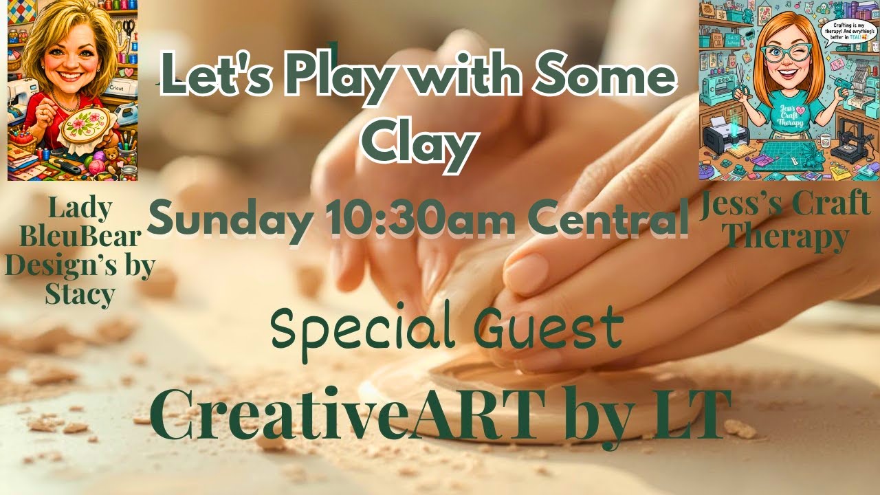 Clay Crafting with friends!