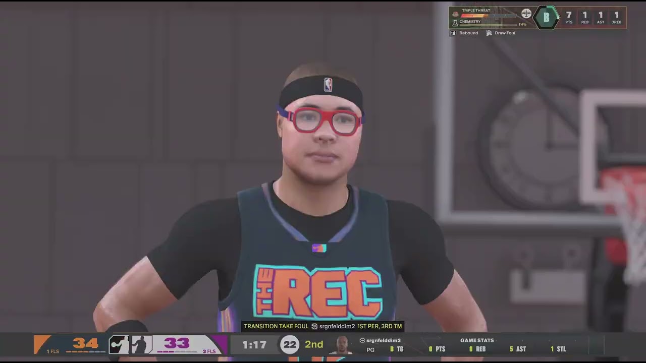 NBA 2K26_rec 14. On my 6'5 build