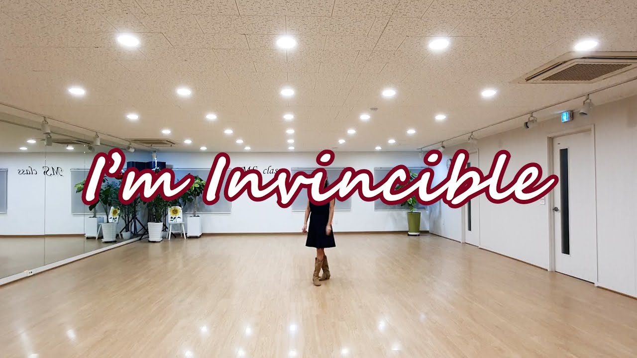 I’m Invincible Line Dance by Steve & Claire Rutter, Yvonne Anderson & Graham Mitchell 2024