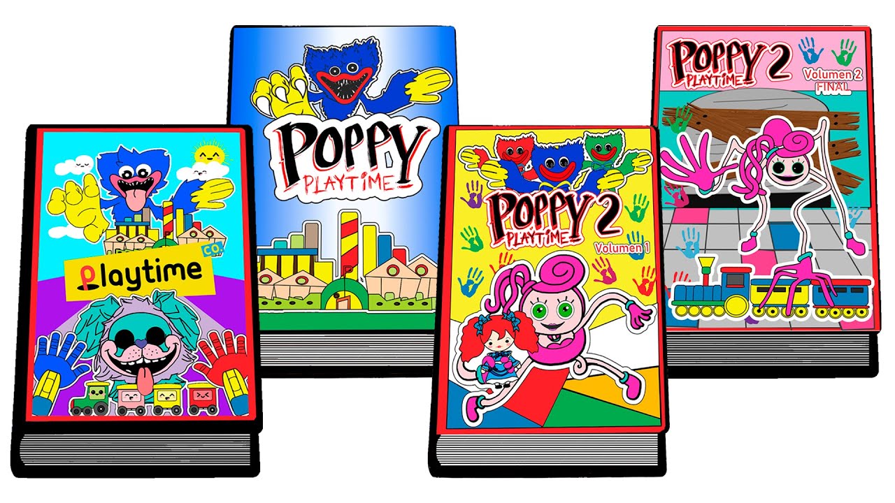 Poppy Playtime Game Book Collection🧸🎁😈 Part 1