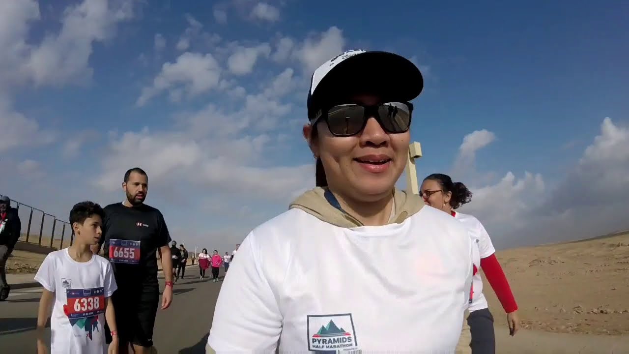 Egypt's Pyramids Half Marathon 2020 B.C. (Before Covid)