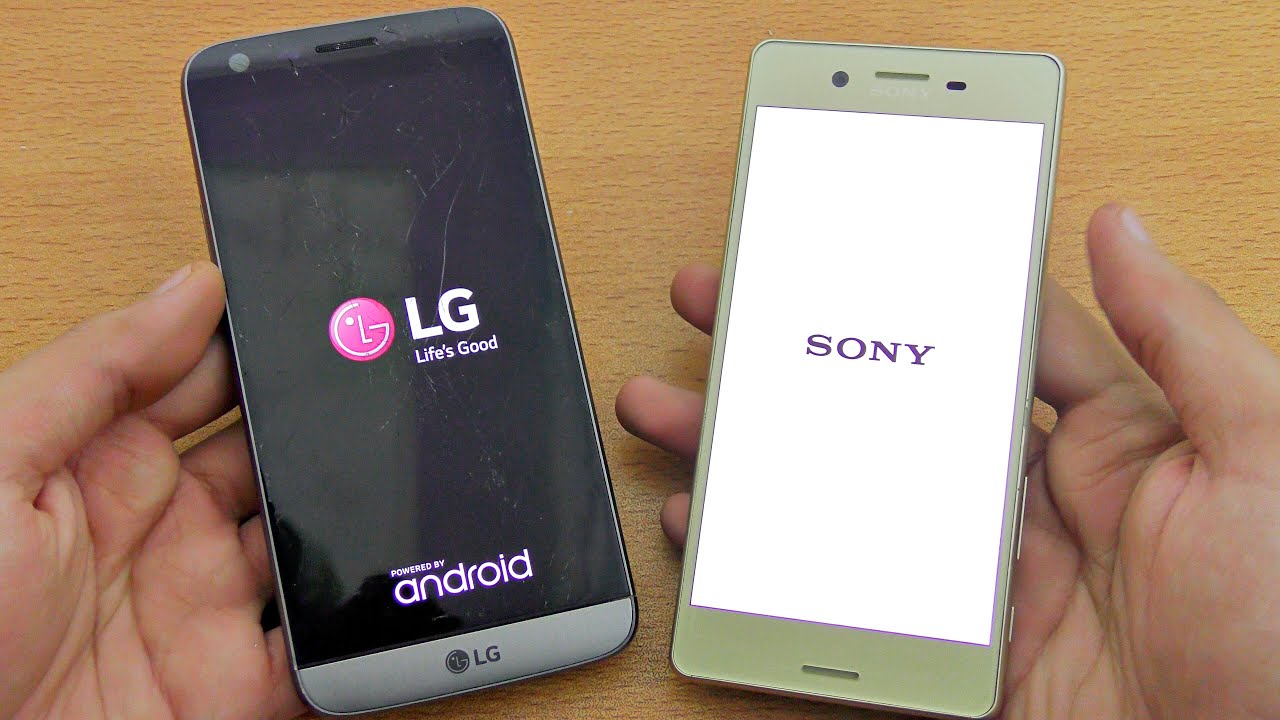 Sony Xperia X vs LG G5 - Speed Test! (4K)