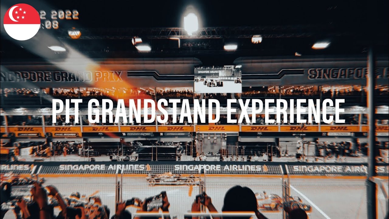 PIT GRANDSTAND F1 Singapore Grand Prix 2022