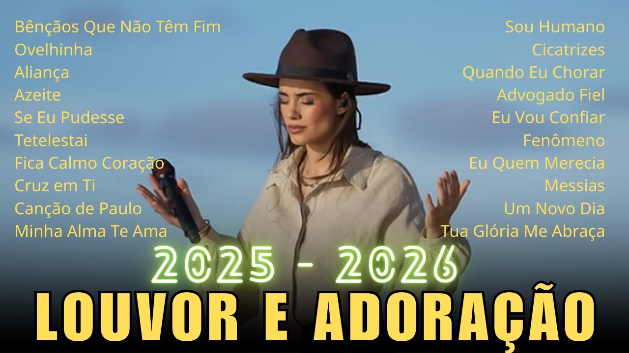 Louvor E Adoração 2025 🎶 Isadora Pompeo - Músicas Mais Tocadas, Ovelhinha, Aliança 💖 Atualizada 2025