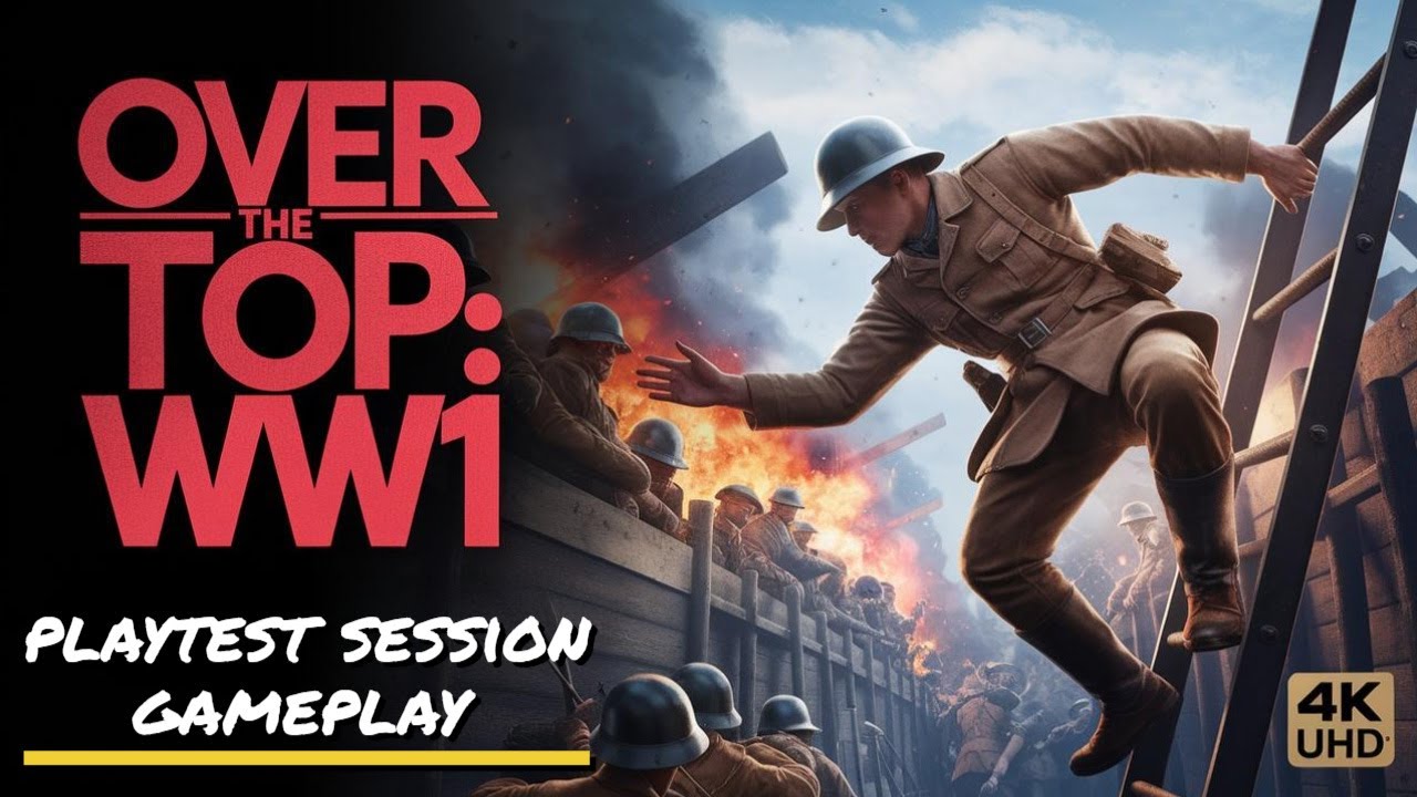 A WWI Playtest I ACTUALLY Loved! | Over The Top Gameplay & Review