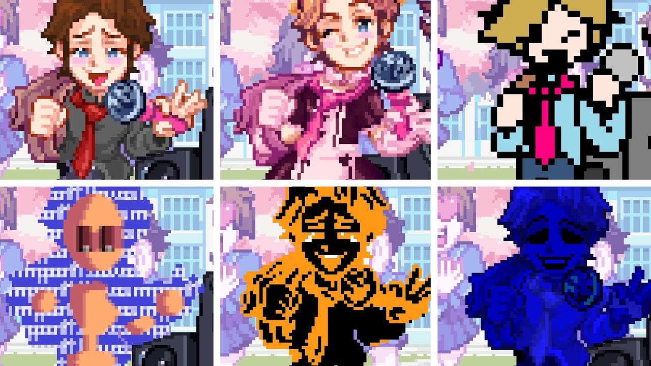 Senpai But The Skin Mod Changes Everytime It's Senpai Turn - FNF