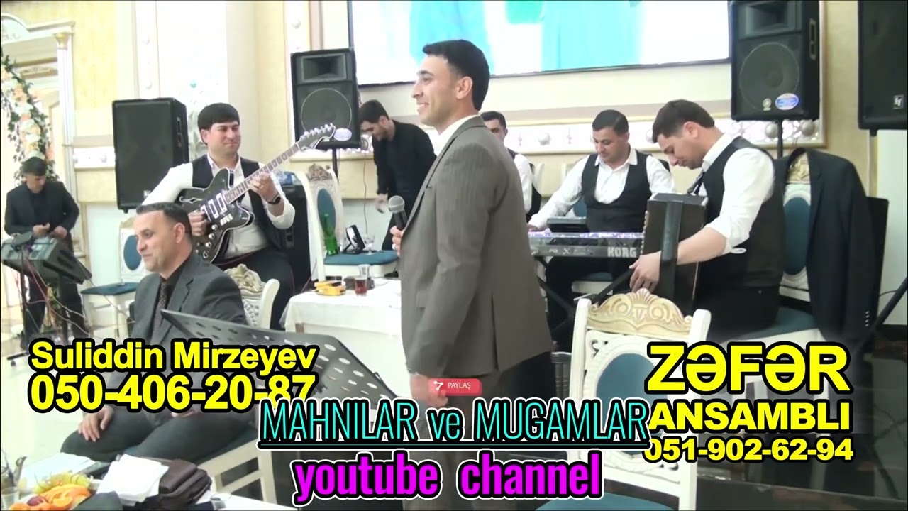 popuri yeni oxuyan Suliddin Agcabedili gitara Xaleddin sintez R&uuml;fet qarmon Elvin nagara Mehemmed