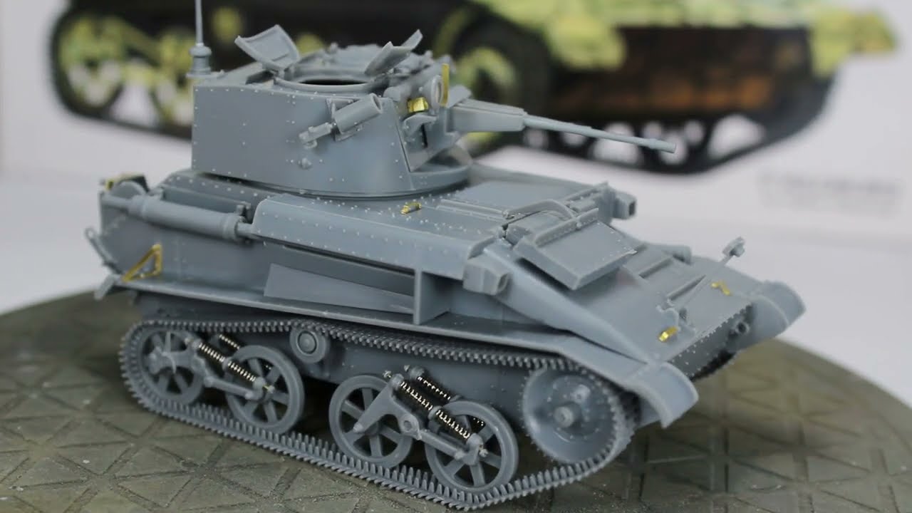 Rare British Tank Modelling! Vulcan Models 1/35 Vickers Mk VI Tank Model Build, BEF model tank build