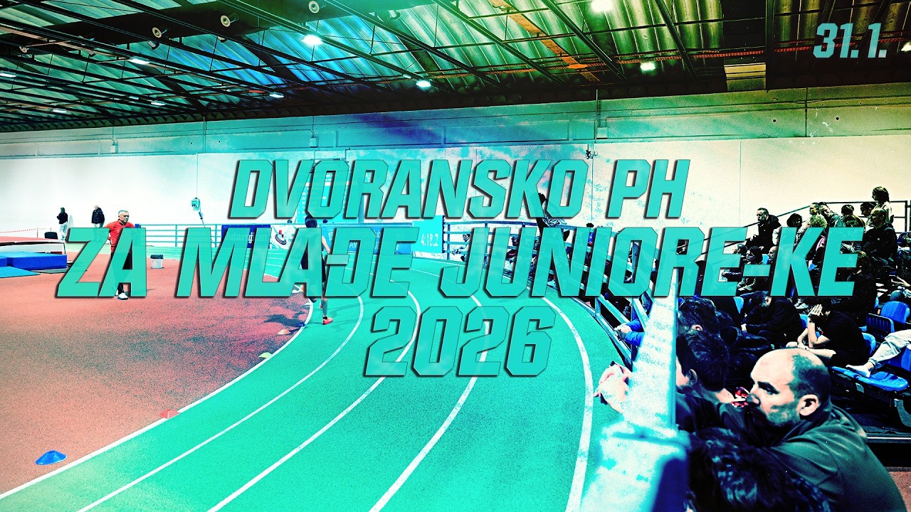 Dvoransko prvenstvo Hrvatske za mlađe juniore i mlađe juniorke LIVE 2026