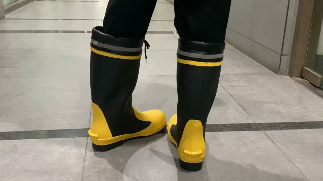 HN03 steel toe rubber safety boots | gumboots