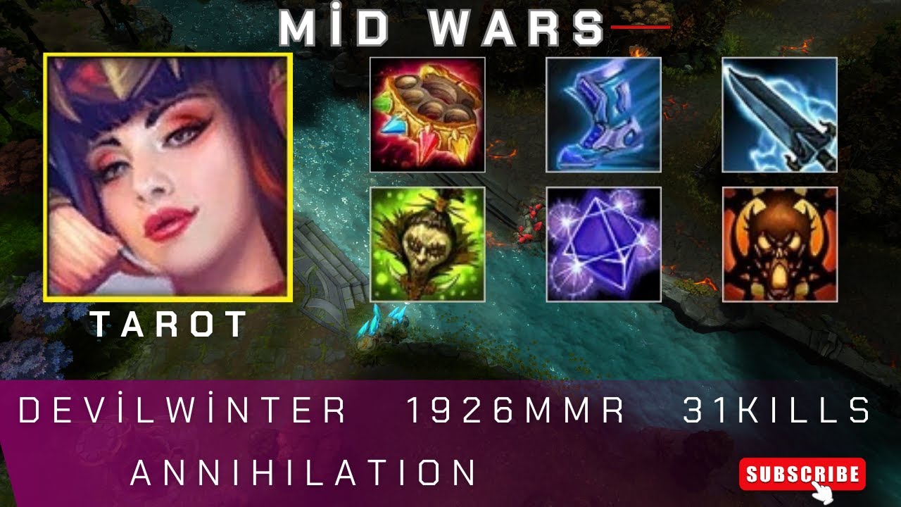 HoN | Mid Wars | Tarot | Devilwinter | 1926 MMR