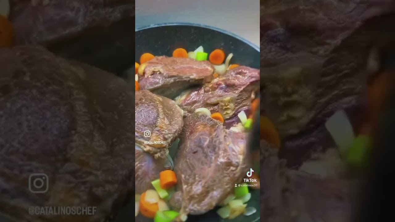 Guancia di vitello brasata