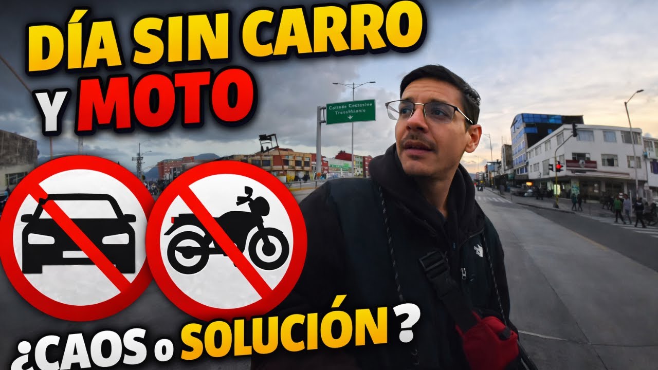 Dia Sin Carros en Bogotá! Asi debería ser siempre