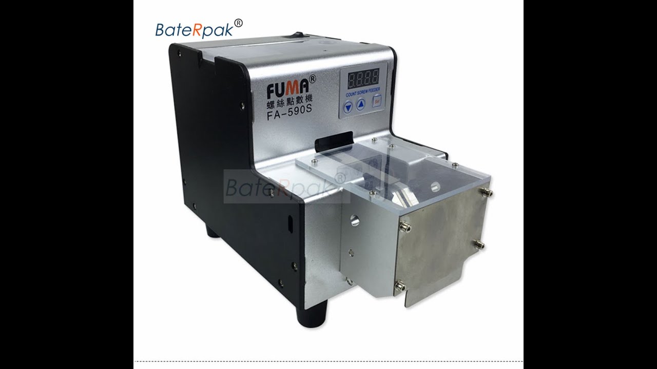 BateRpak/FUMA Automatic screw counting machine FA-590S with hopper/storage screw counting device