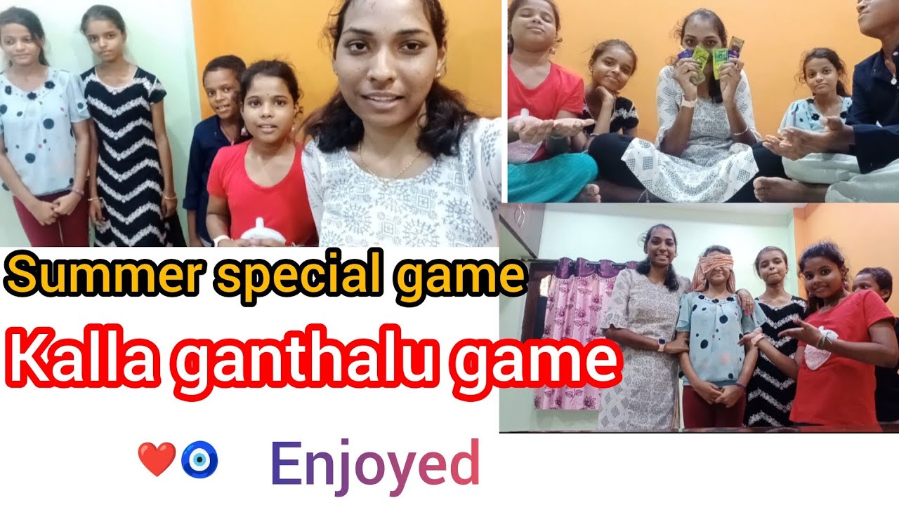 summer special game//Kalla ganthalu game 😻❤️💯#like #subscribe #share #rowdy #trending #comment