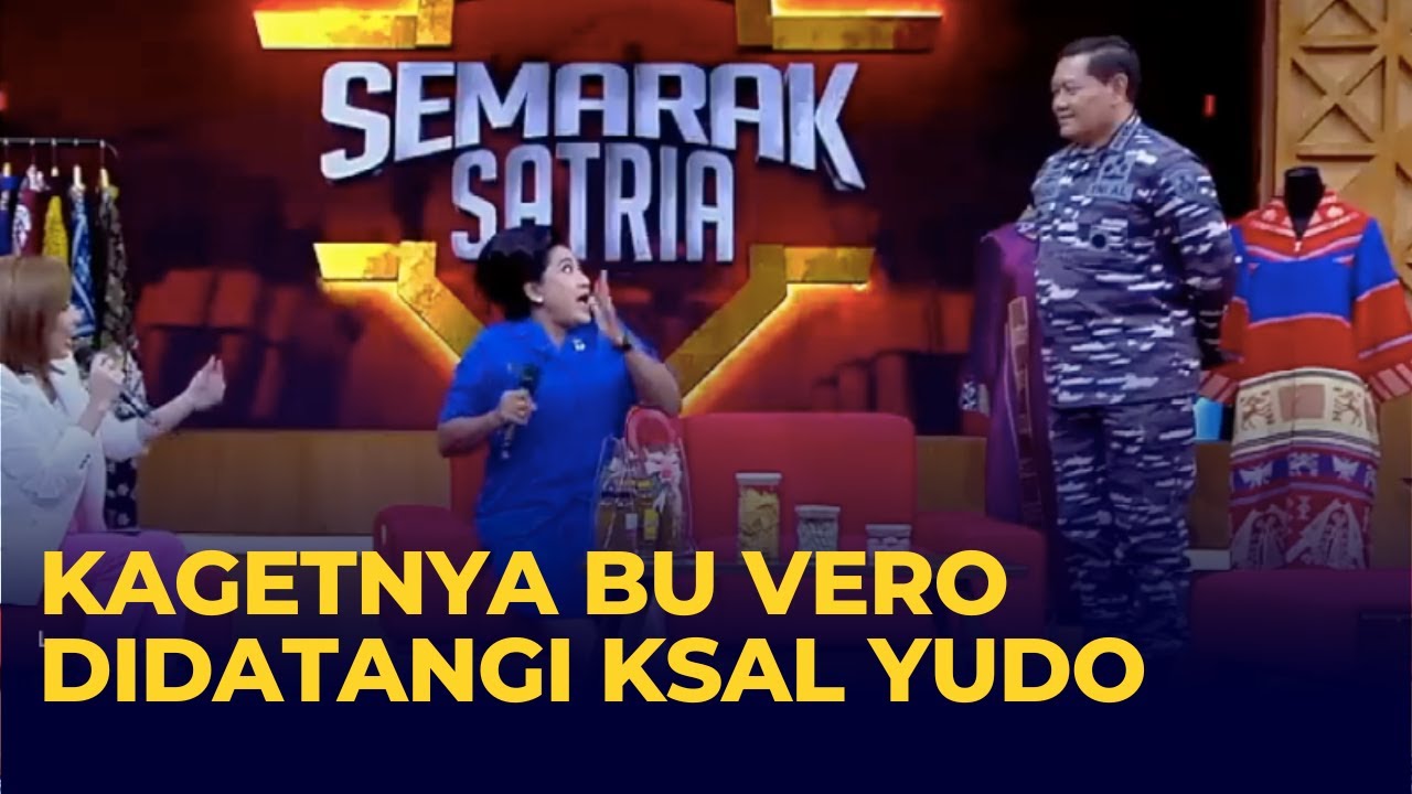 Kocak Abis! Saat Calon Panglima TNI Yudo Margono Kasih Suprise Istrinya di Program Semarak Satria