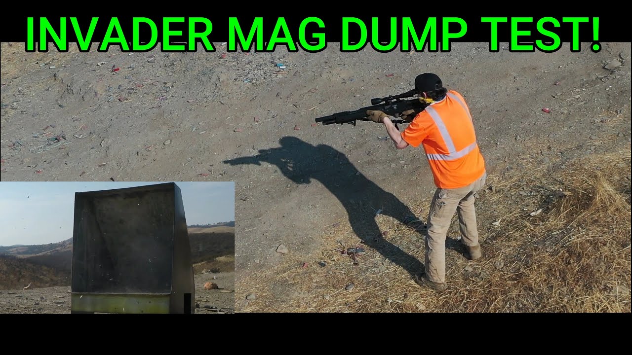 HATSAN INVADER AUTO .22 RAPID FIRE TORTURE TEST! REVIEWING HOW RELIABLE SEMI AUTOMATIC REALLY IS