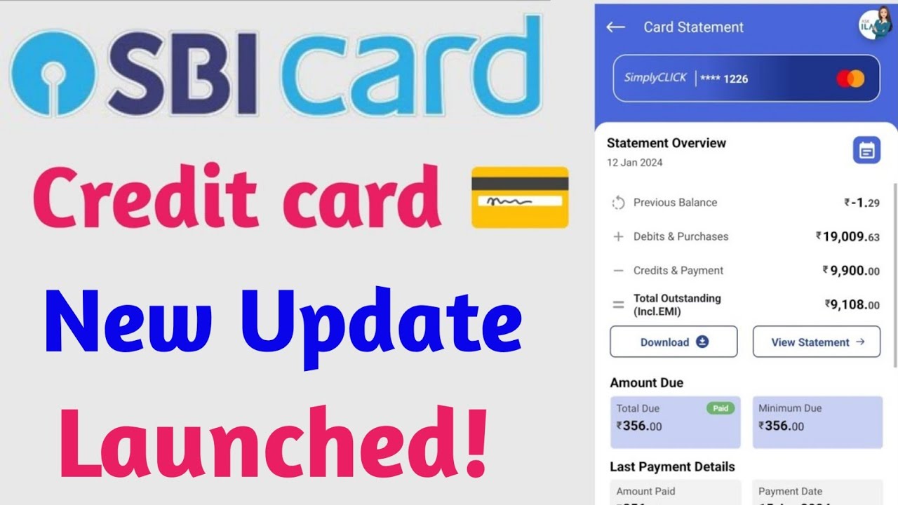 Новое обновление приложения для кредитной карты SBI | Приложение для карт SBI Kaise Use Kare | Кр...