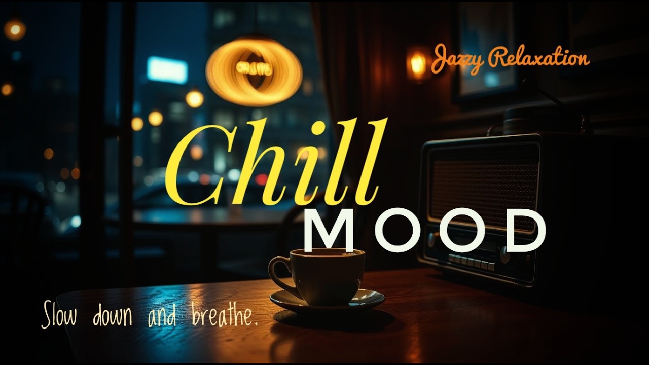 Chill Evening Jazz ☕ Smooth Cafe Music for Rest