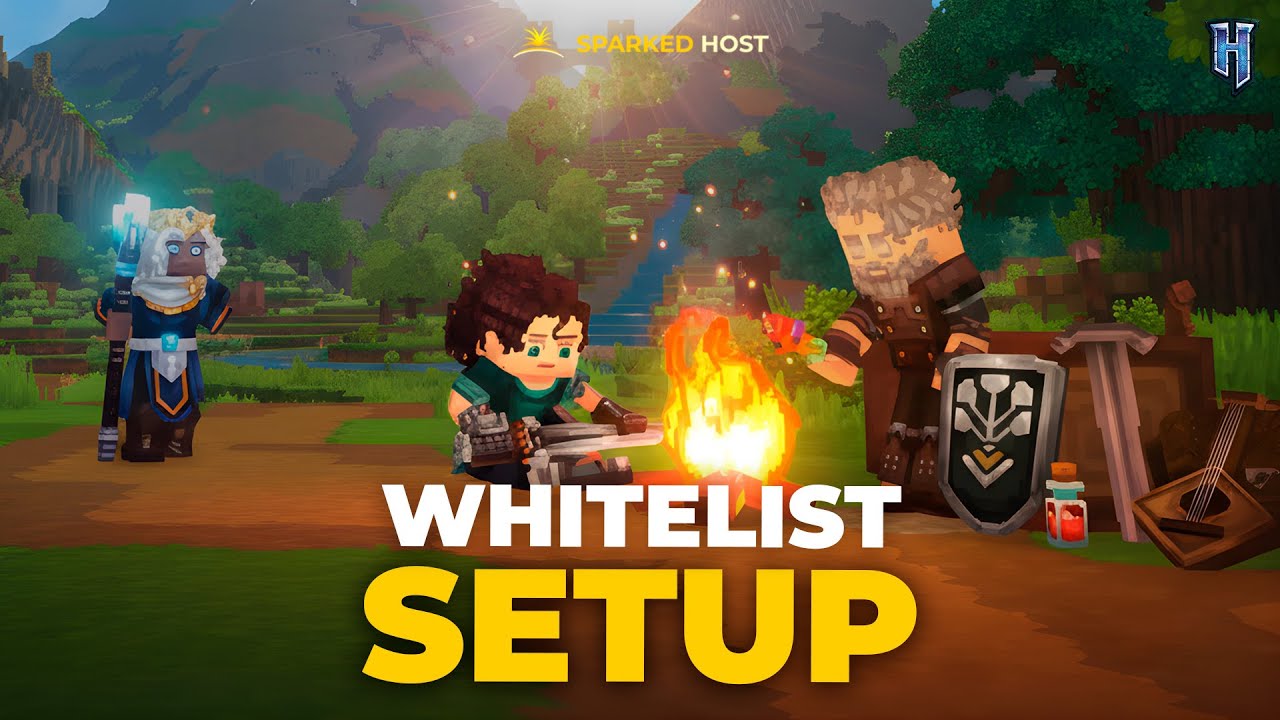 How to Set a Whitelist & Password on Your Hytale Server
