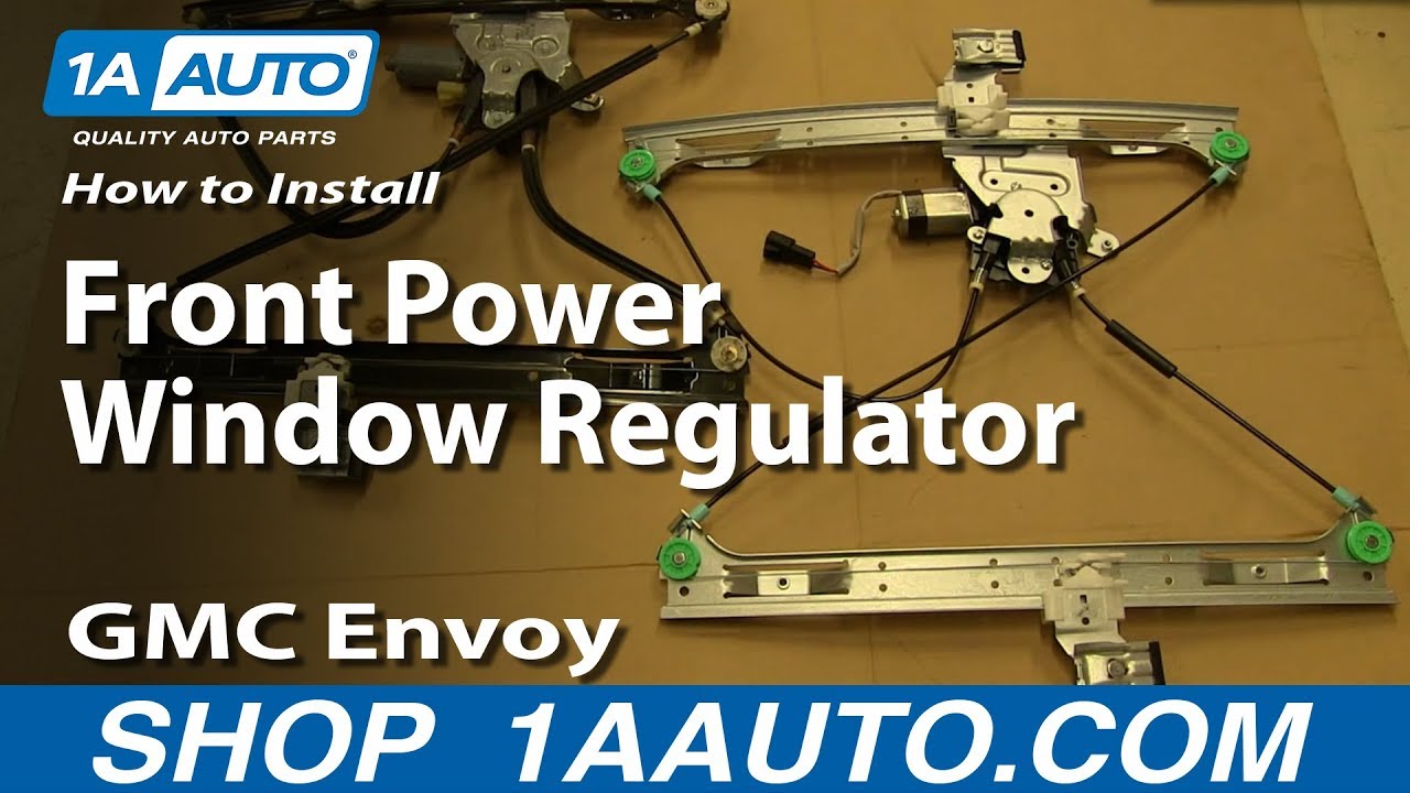 How to Replace Window Regulator 02-06 GMC Envoy XL