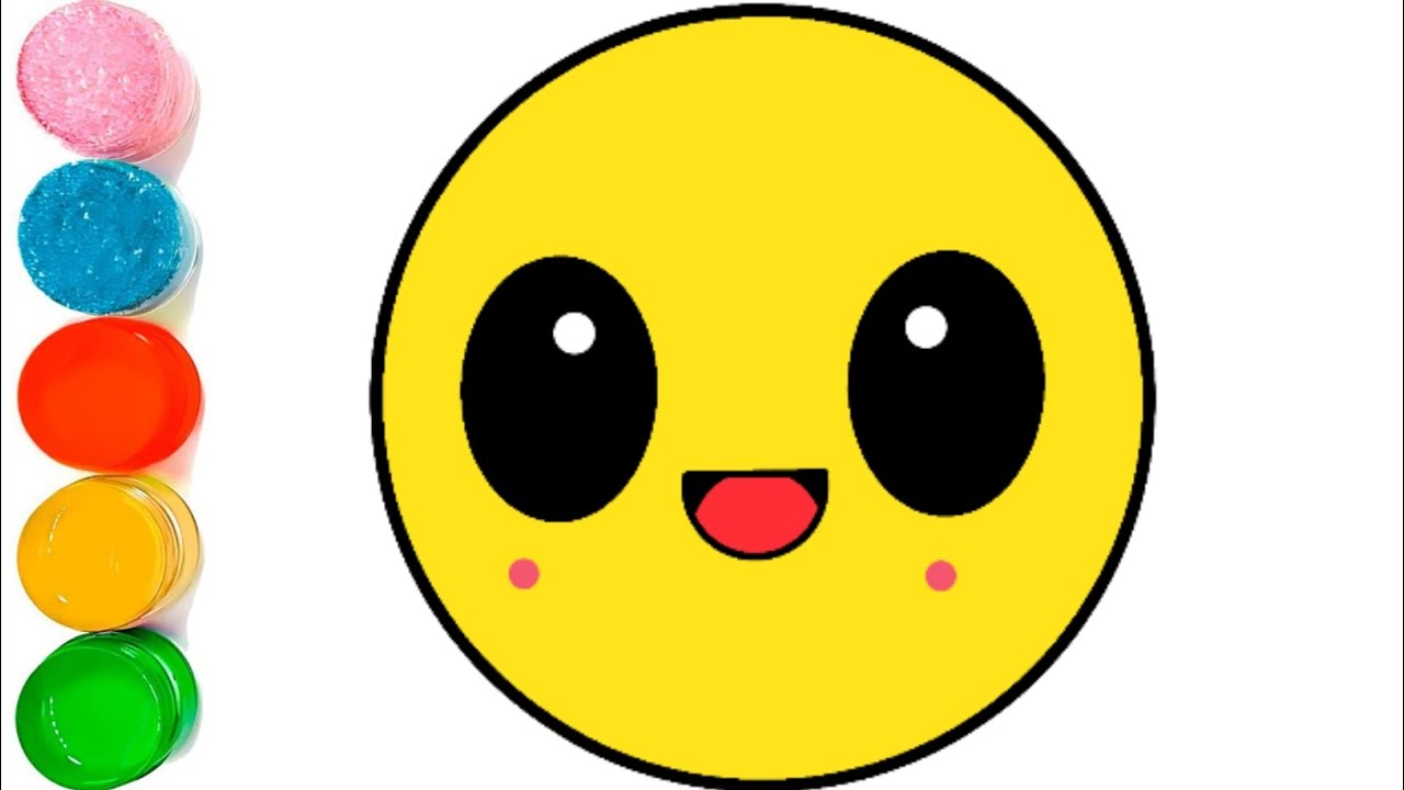Kawaii Emoji Drawing For Kids 😍