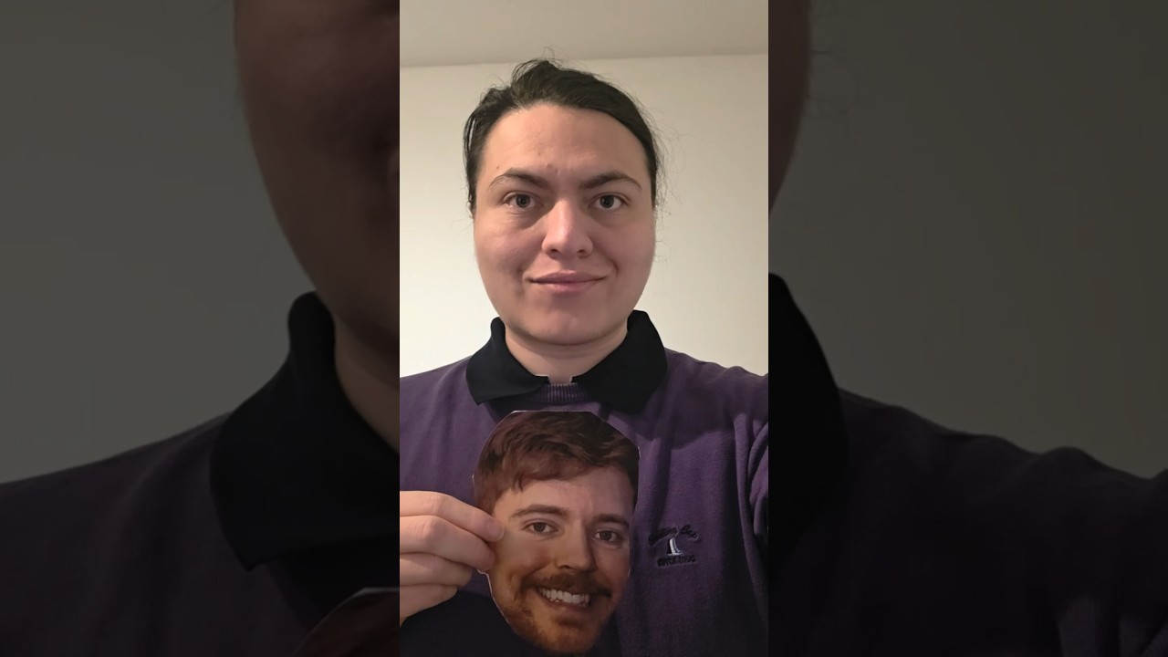 Eating a Picture of Mr.Beast Everyday Until He Donates Me 50k$$ - Day 2420