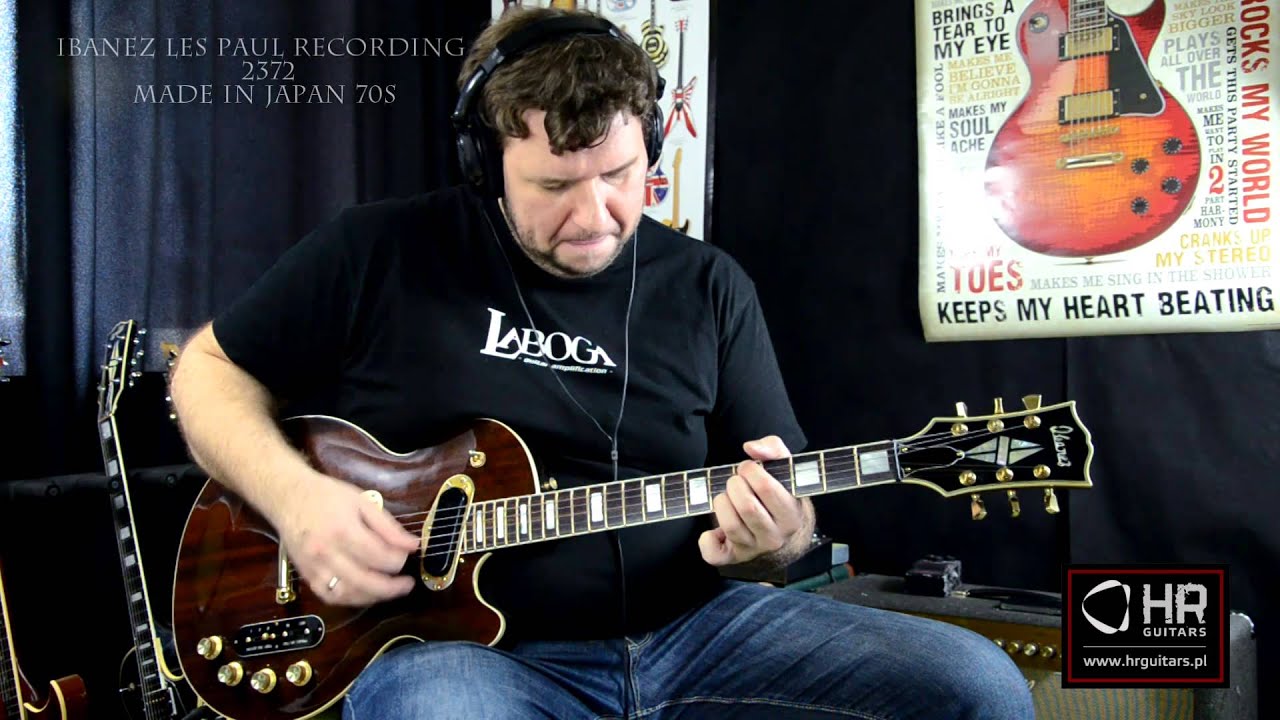 IBANEZ LES PAUL RECORDING model 2372, JAPAN, 70s