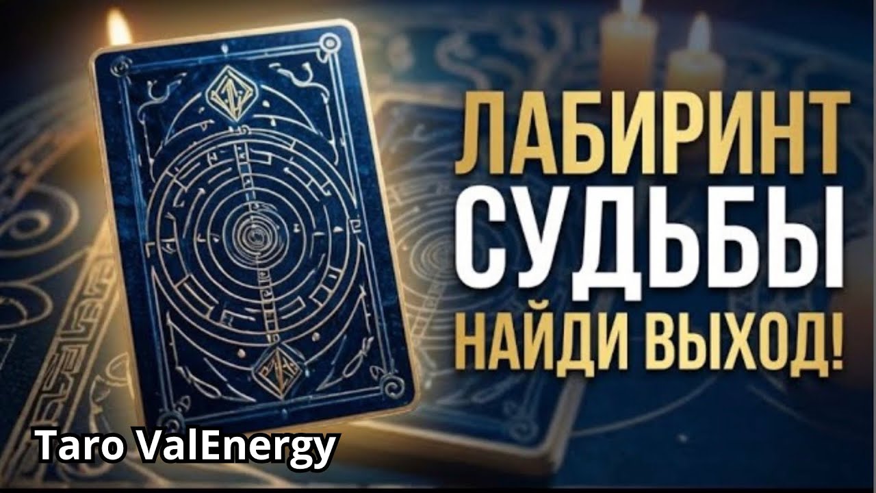 ГДЕ выход из лабиринта Судьбы?!🌞Таро раскрывает тайну жизни🔮