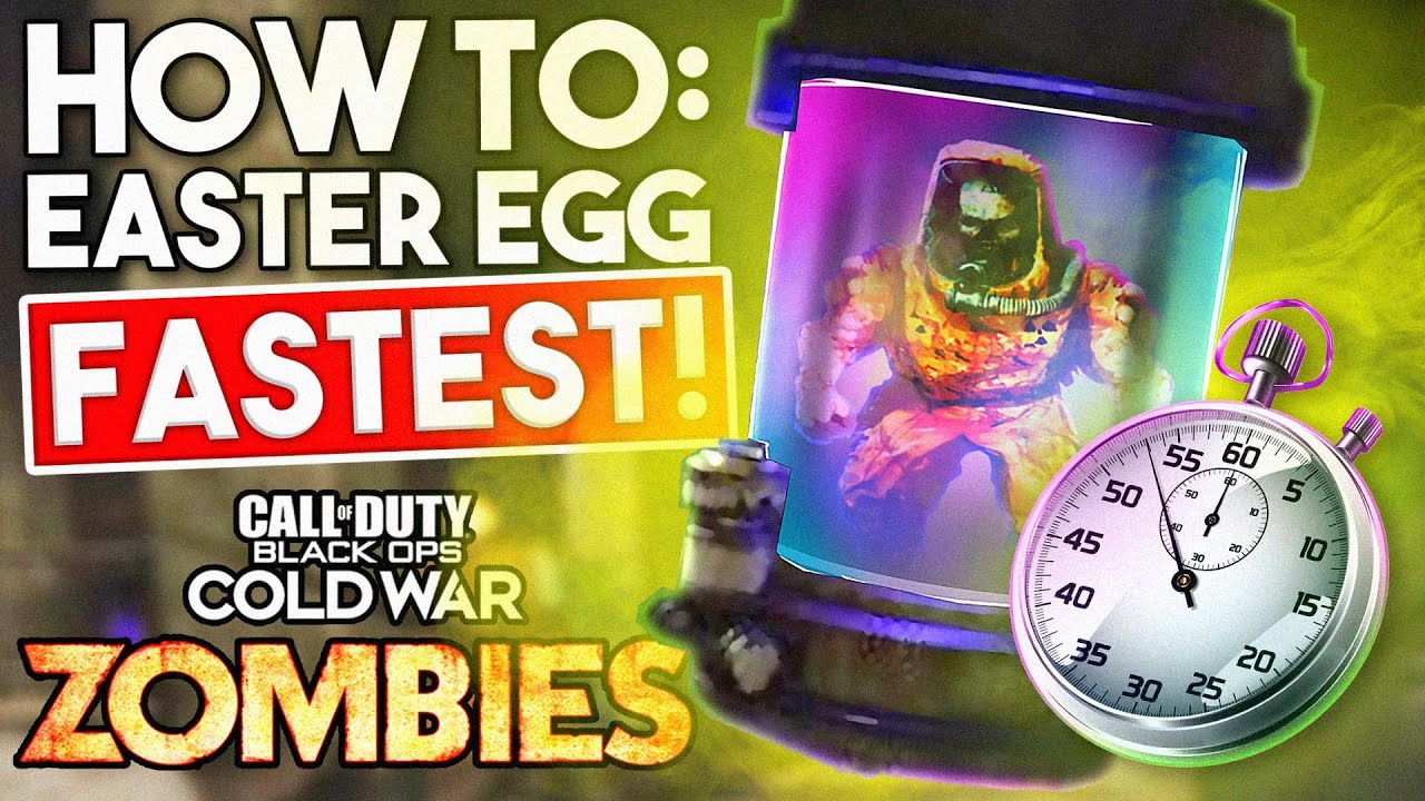 Cold War Zombies - *Fastest/Easiest* 'Die Maschine' EASTER EGG GUIDE!