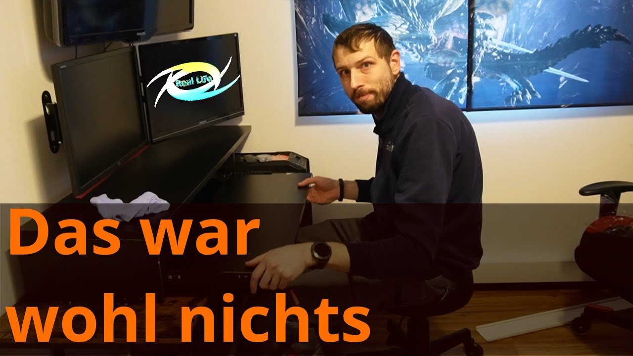 Platzsparender Umbau -1- Gamingroom/Studio //Für kleine Räume//
