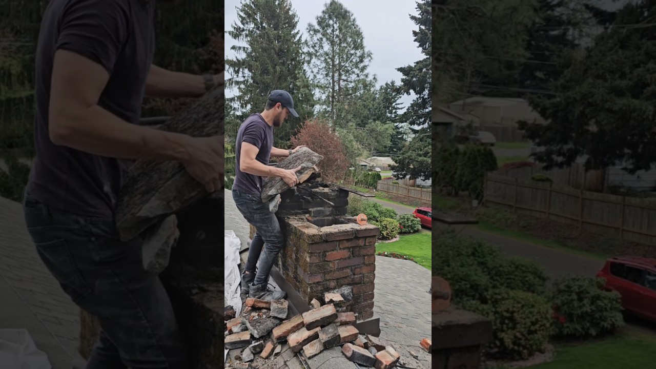 The Most Difficult Crown Demolition and Rebuild I've Ever Done#construction