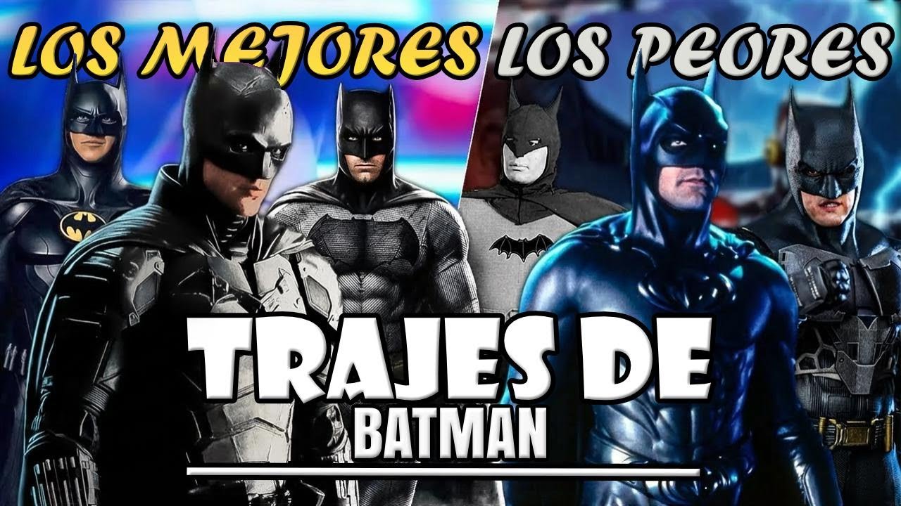 Los mejores y peores disfraces de Batman en acción real