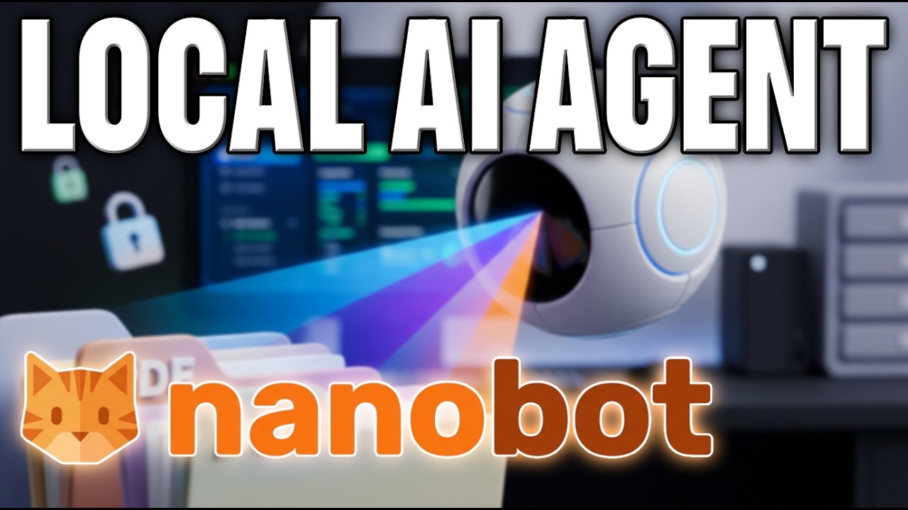 How to Build a REAL Local AI Agent - nanobot [100% Private]