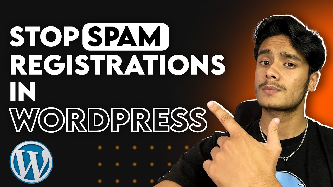Как остановить спам-регистрации в WordPress?