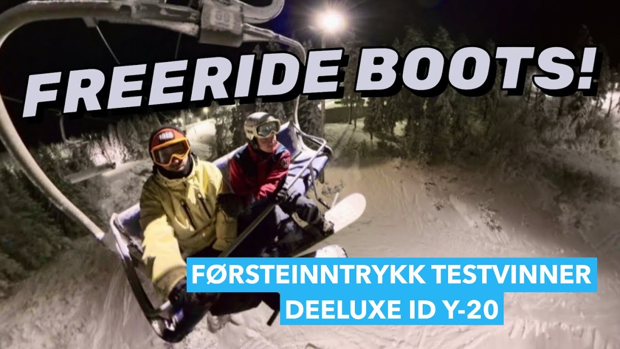 👉 Freeride Snowboard Boots | Deeluxe ID Y-20 vs Deemon Pro | Førsteinntrykk, testet i Tryvann