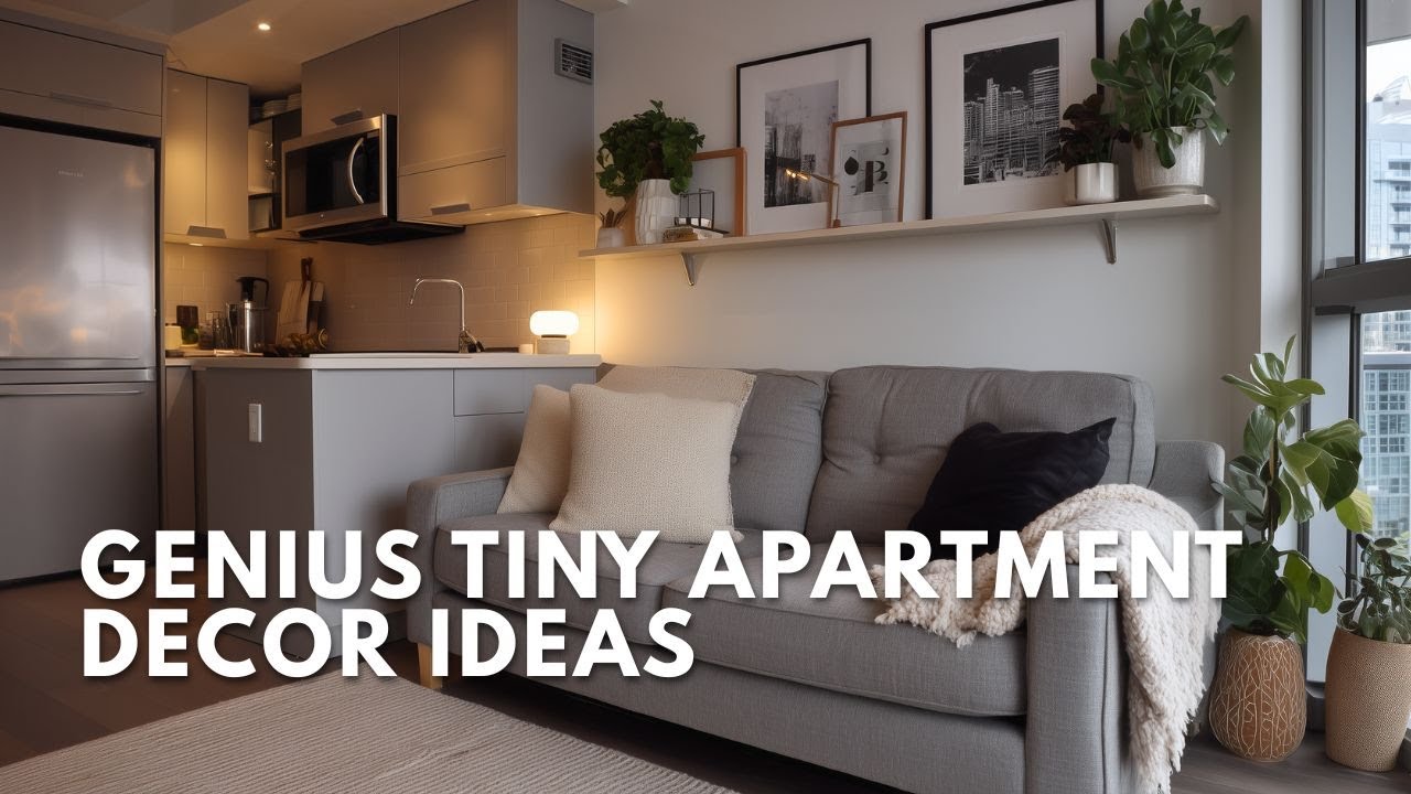 Genius Tiny Apartment Decor Ideas for Modern, Space-Saving Living