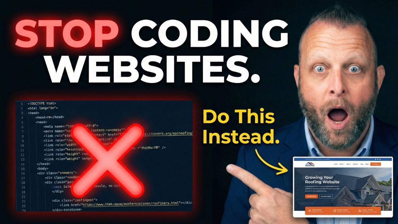 How to Build a Full Website Without Coding Using AI (Google Stitch + Lovable)
