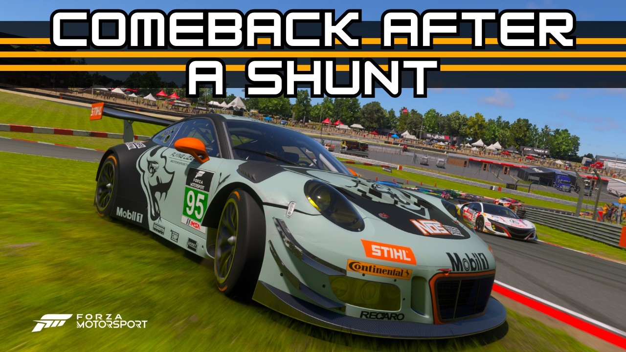 Coming back after getting taken out | Brands Hatch | Porsche GT3 | Forza Motorsport