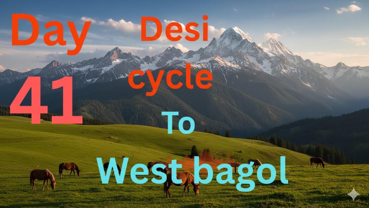 Bharat Yatra cycle solo 