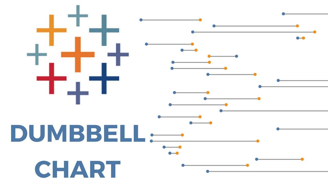 TABLEAU DUMBELL CHART