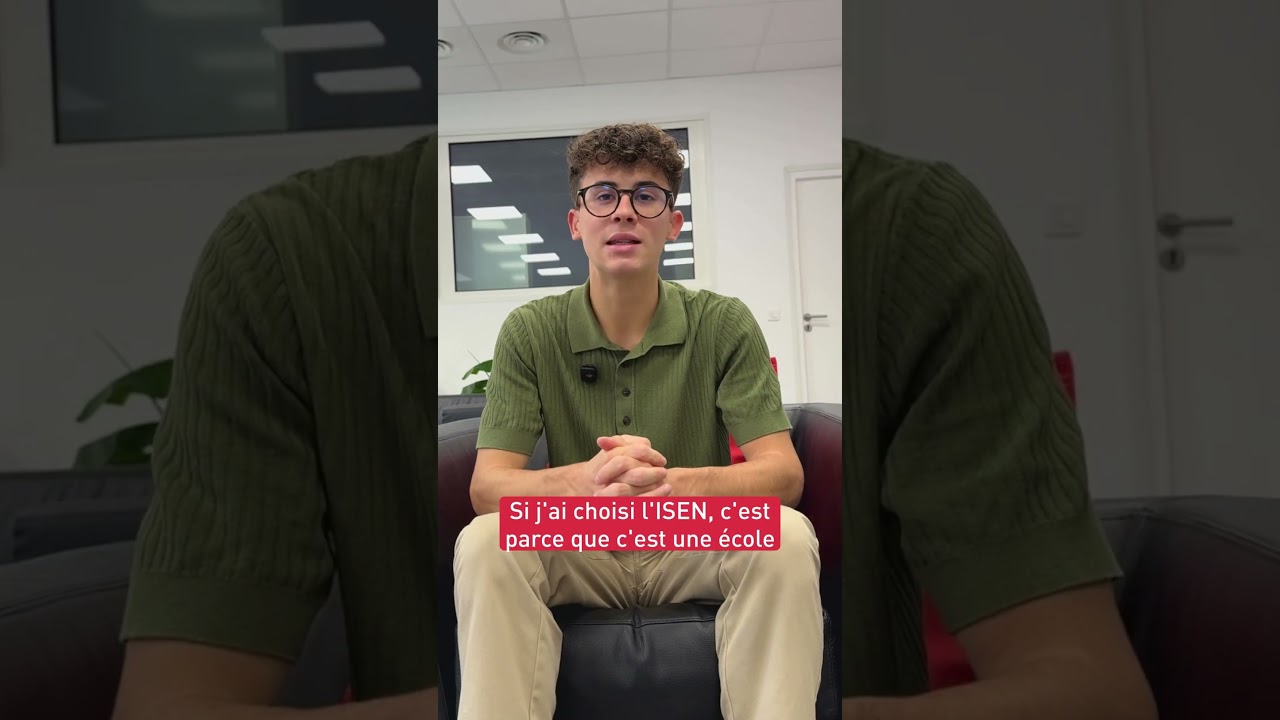 Rencontre avec un étudiant de l'ISEN Toulon