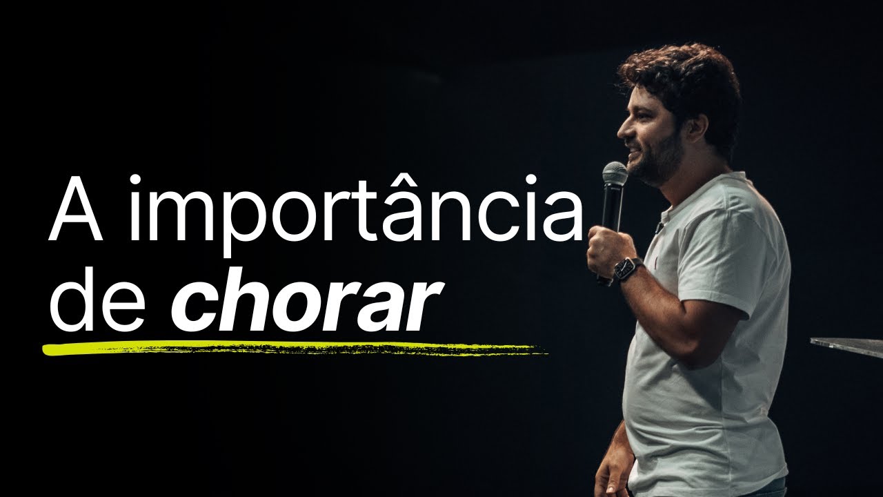QUANDO SÓ AS LÁGRIMAS SABEM ORAR - Diogo Dantas (pregação completa)
