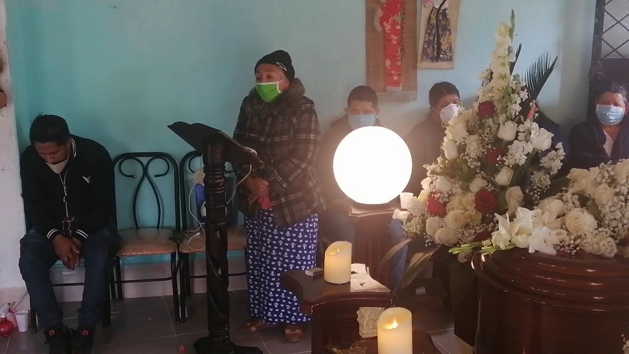 Velorio en casa de Mami Chocha, palabras de agradecimiento.